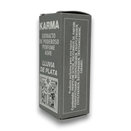 Perfume Ashe Lluvia de Plata - Para atraer dinero y prosperidad - HOSTENATURA - 10ml.