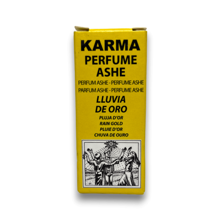 Perfum Ashe Pluja d'Or - Per atraure diners i riquesa - HOSTENATURA - 10ml.