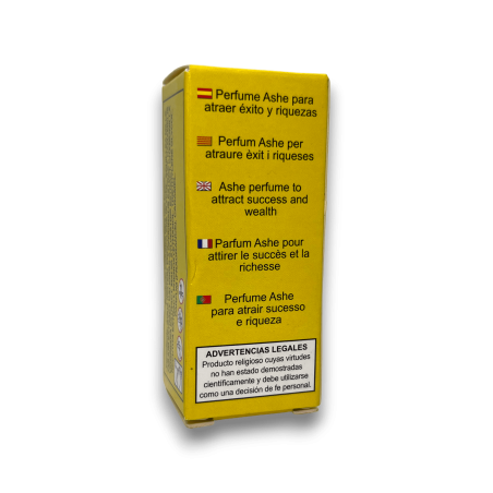 Profumo Ashe Rain of Gold - Per attirare denaro e ricchezza - HOSTENATURA - 10ml.