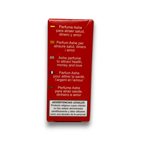 Profumo Ashe Attrazione - Per attirare salute, denaro e amore - HOSTENATURA - 10ml.