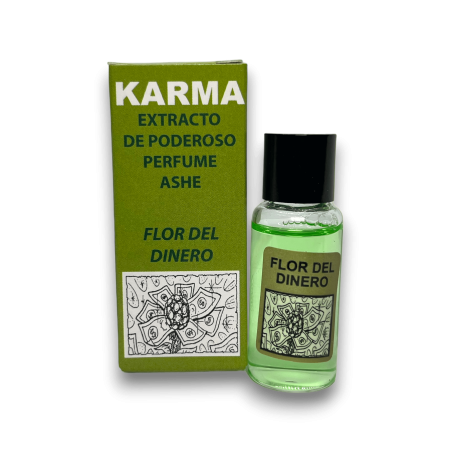 Perfume Ashe Flor del Dinero - Para atraer la riqueza - HOSTENATURA - 10ml.