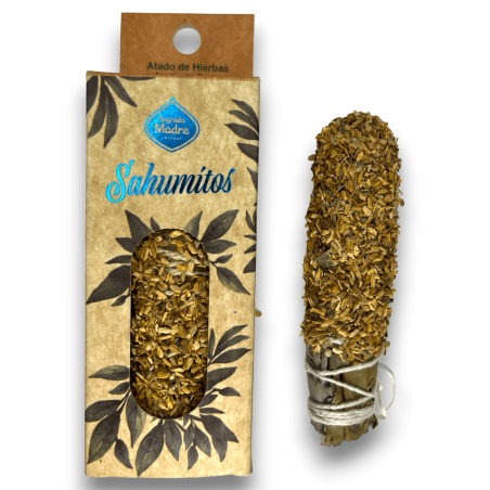 Sahumito Palo Santo Holz Heilige Mutter Spirituelle Reinigung - Box 1 Einheit.