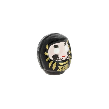 Daruma Negre Mitjà Protecció - Tradicional Japó - Ninot dels propòsits