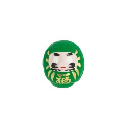Daruma Verde Mediano Salud - Tradicional Japón...