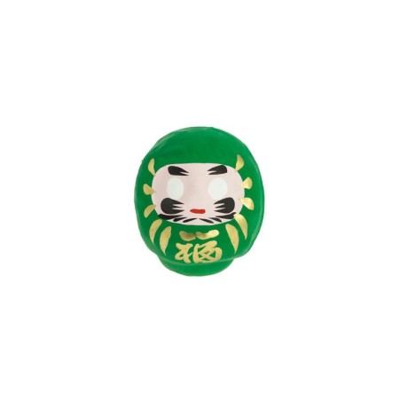 Daruma Green Medium Health - Traditionelles Japan - Zweckpuppe