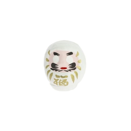 Daruma White Medium Love - Japon traditionnel - Poupée but