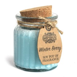 Vela de Cera de Soja Tarro - Baya de Invierno  - 5