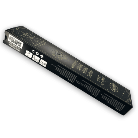 Encens Pirita Màgia de Cristall Aum Fragrances - Encens amb capseta de vidres de Pirita - 20gr.