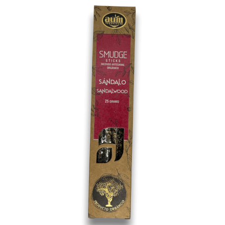 Bio Sandelholz Weihrauch AUM Düfte Räucherstäbchen - 25gr.