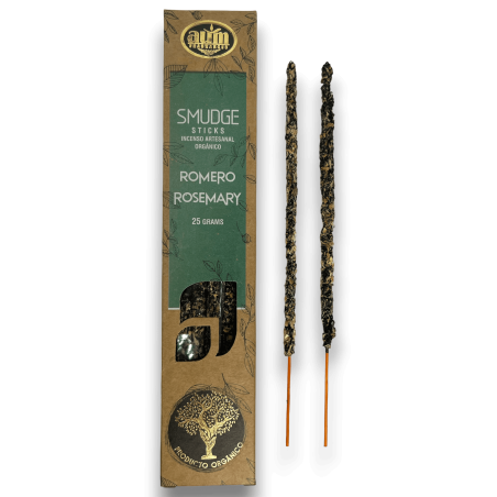 Incenso Biologico Al Rosmarino Fragranze AUM Smudge Sticks Alecrim - 25gr.