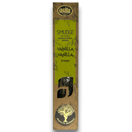 Encens Vanille Bio AUM Fragrances Smudge Sticks - 25gr.
