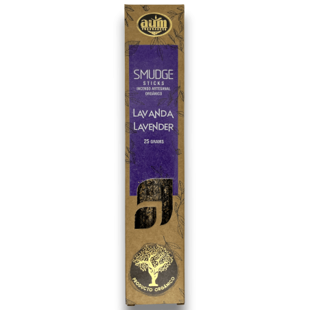 Biologische Lavendel Wierook AUM Geuren Smudge Sticks - 25gr.