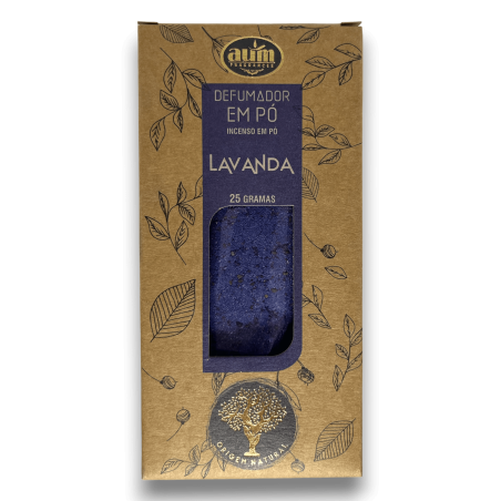 Encens en pols Lavanda AUM Fragrances 25gr.