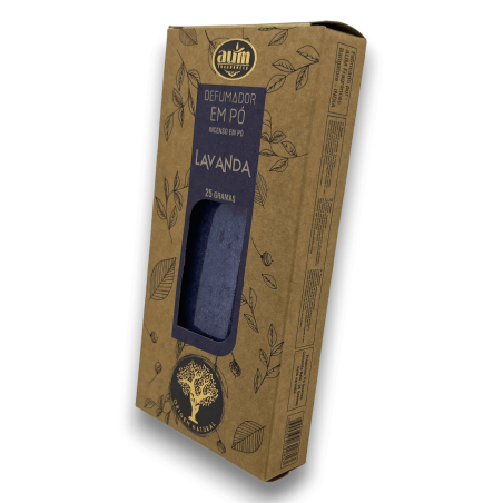 Incienso en polvo Lavanda AUM Fragrances 25gr.