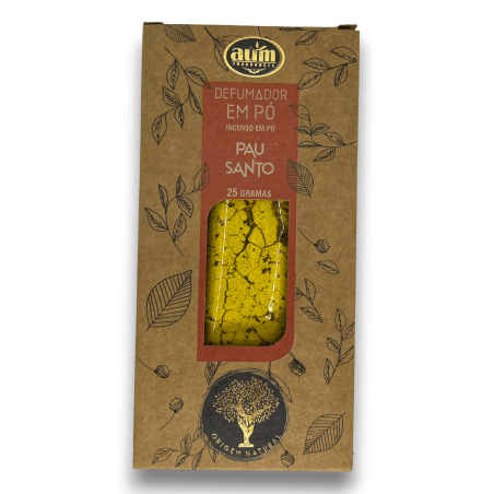 Palo Santo AUM Fragrances 25gr Pulver Räucherstäbchen.
