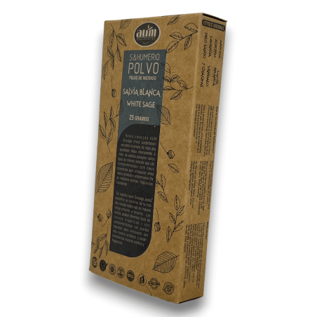 White Sage AUM Fragrances Incense Powder 25gr.