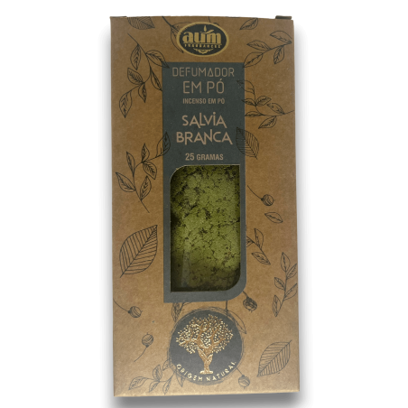 White Sage AUM Fragrances Incense Powder 25gr.