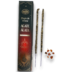 Aum Fragrances Crystal Magic Agate Incense -...