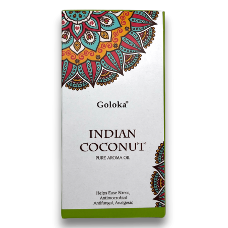 Aceite Aromático Esencia de Coco Indio GOLOKA  - 10ml.