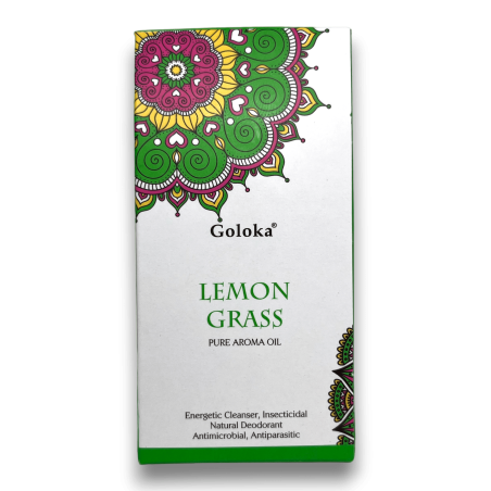 Oli Aromàtic Essència de Lemon Grass GOLOKA - 10ml.
