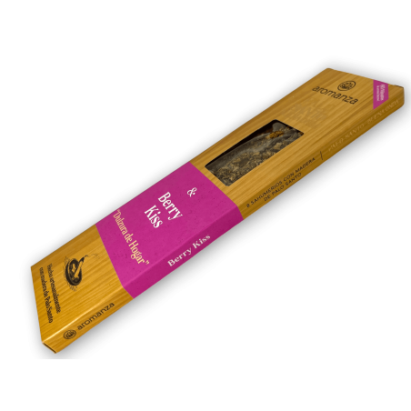 Encens Bona Onda Palo Santo amb Berry Kiss Encens AROMANZA Argentina - Dolçor de la Llar - 8 varetes gruixudes
