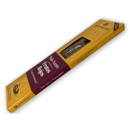 Buena Onda Incenso Palo Santo ai Frutti Rossi AROMANZA Incensi Argentina - Empowerment - 8 bastoncini spessi