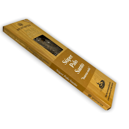 Incienso Buena Onda Súper Palo Santo Inciensos Aromanza - 8 varillas - Iluminarte Argentina