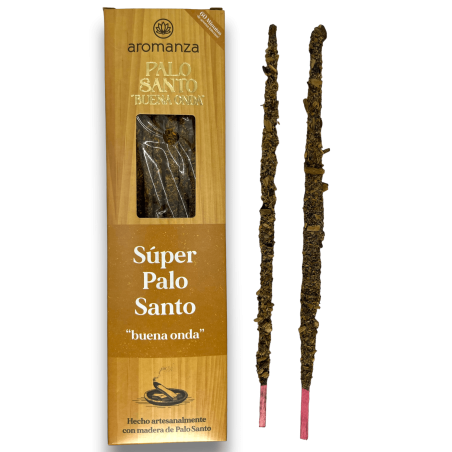 Encens Bona Onda Súper Pal Sant Encens Aromanza - 8 varetes - Il·luminar-te Argentina