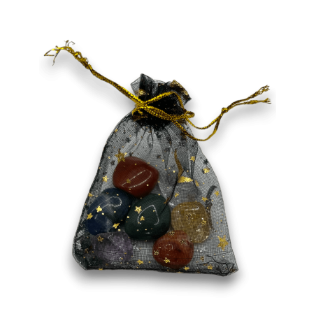 7 Chakra Mineralenset in zak - HOSTENATURA