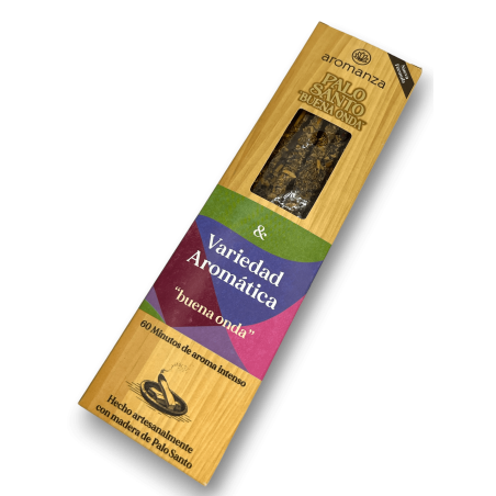 Buena Onda Incense Palo Santo Aromatic Variety Mix Kadzidła Aromanza - 8 sztyftów - Iluminarte Argentina