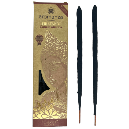 Tibetan Incense Cinnamon Mystical Warmth Incense Aromanza Argentina - Handmade incense 8 extra thick sticks