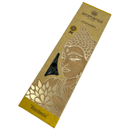 L’encens tibétain attire l’argent Abondance Encens Aromanza Argentina - Encens Artisanal 8 Bâtonnets Extra Épais