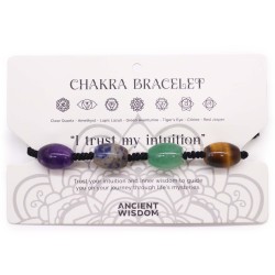 Bracciale con perline Chakra - Bracciale con...