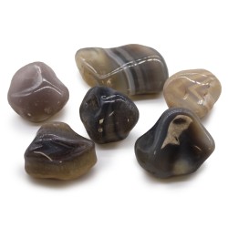 Grande Pierre d’Agate Grise - Calme, Harmonie...