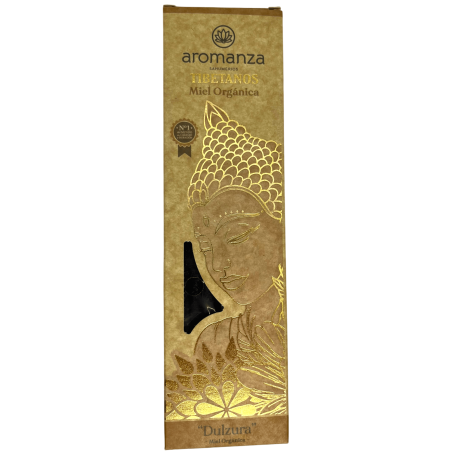 Tibetan Incense Organic Honey Sweetness Incense Aromanza Argentina - Artisanal Incense 8 extra thick sticks