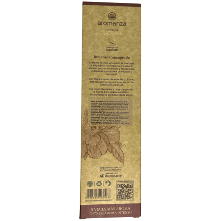 Tibetan Incense Consecrated Incense Illumination Incense Aromanza Argentina - Handmade incense 8 extra thick sticks