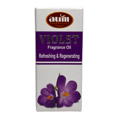 AUM FRAGRANCES Olio profumato alla viola rinfrescante e rigenerante 10ml.