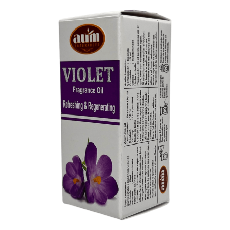 AUM FRAGRANCES Ulei parfumat revigorant și regenerator de violete 10ml.