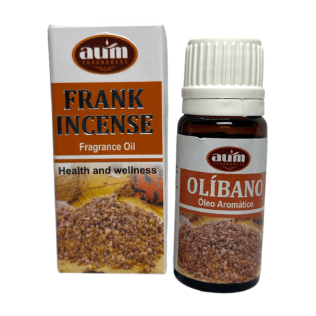Olio profumato all'incenso AUM FRAGRANCES Incenso Salute e Benessere 10ml.