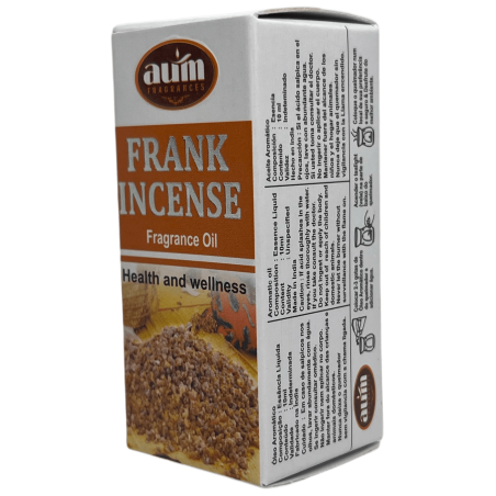 Oli de Fragància Encens AUM FRAGRANCES Frankincense Salut i Benestar 10ml.