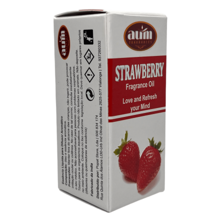 Erdbeer-Duftöl AUM FRAGRANCES lieben und erfrischt den Geist 10ml.