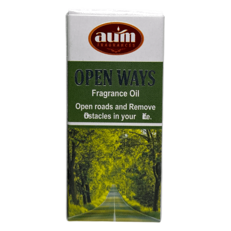 Olejek zapachowy Open Paths AUM FRAGRANCES Otwórz ścieżki i usuń przeszkody w swoim życiu 10ml.