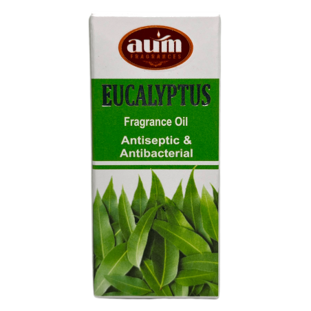 Olejek Zapachowy Eukaliptusowy AUM FRAGRANCES Antyseptyczny i Antybakteryjny 10ml.