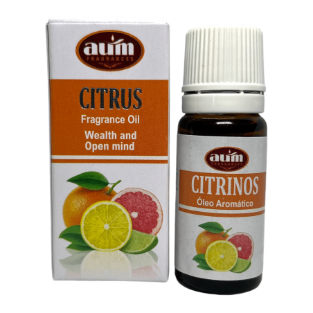 Citrus Doftolja AUM DOFTER Rikedom och öppet sinne 10ml.