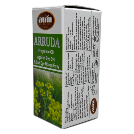 Oli de Fragància Ruda AUM FRAGRANCES Contra el mal d'ull i les vibracions negatives 10ml.