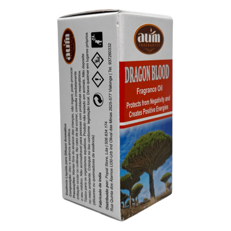 Huile parfumée Sang de Dragon AUM FRAGRANCES Protège des forces du mal et du négativisme 10ml.