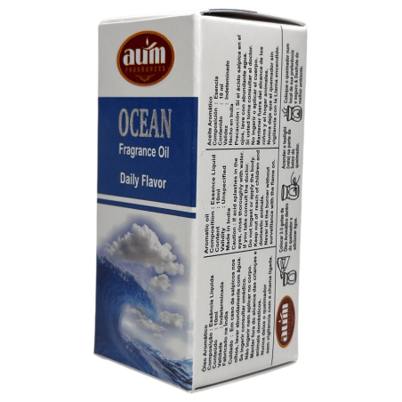 Huile parfumée Océan AUM FRAGRANCES Parfum Quotidien Fraîcheur 10ml.