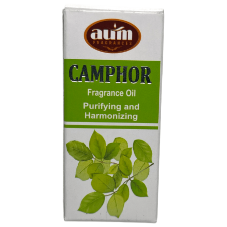 Camphor Fragrance Oil AUM FRAGRANCES Purification and Harmony 10ml.