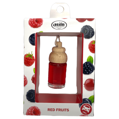 Ambientador de Coche Frutos Rojos AUM Fragrances 7ml.