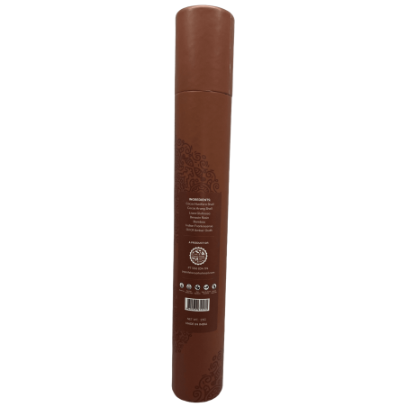 Fragrâncias Amber Oudh Incense Pure Soul AUM - Incenso artesanal indiano de alta qualidade - 25gr.